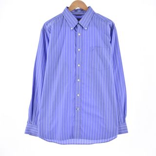 ノーティカ(NAUTICA)の古着 ノーティカ NAUTICA CLASSIC FIT 長袖 ボタンダウンストライプシャツ メンズXL /eaa345164(シャツ)