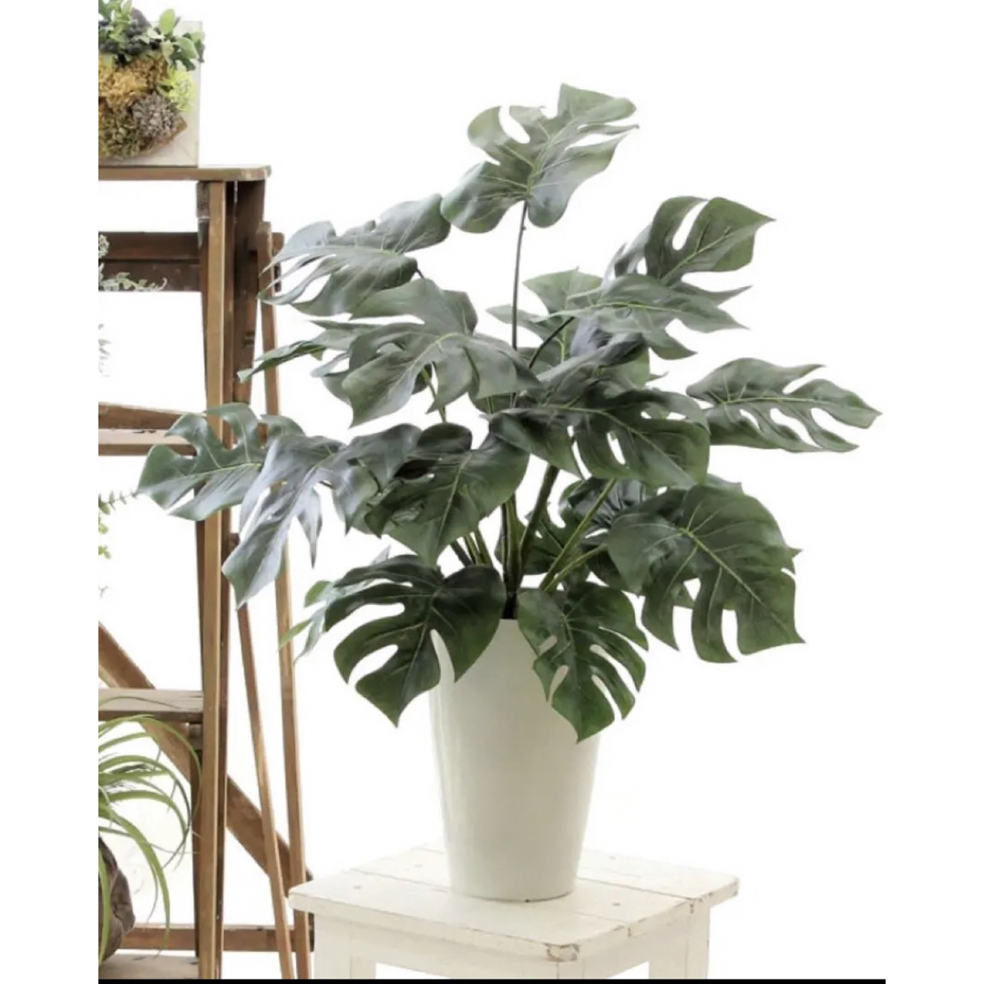 新品　モンステラ　フェイクグリーン 造花 光触媒 観葉 植物 リアル 70cm