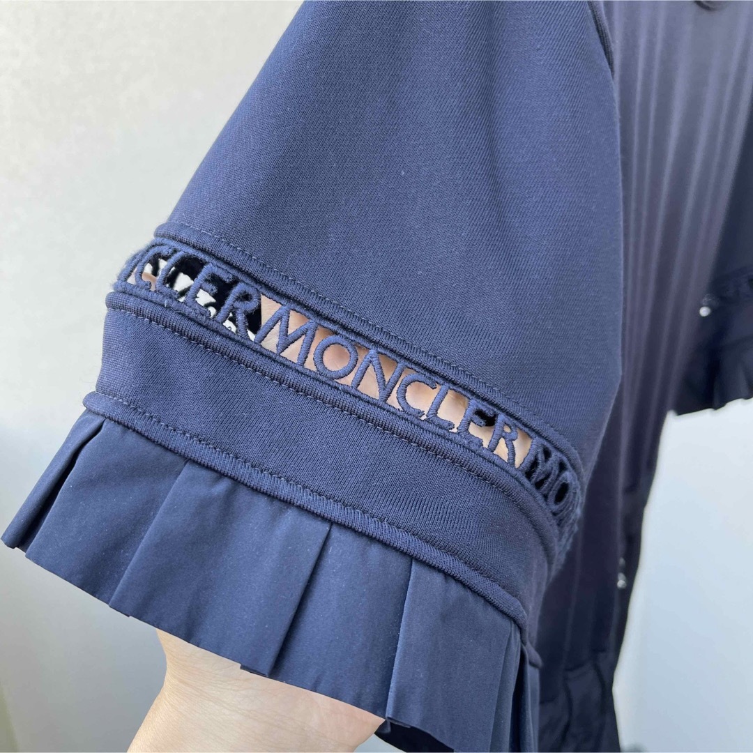 国内正規品 モンクレール ABITO ネイビー 大きいサイズ Lサイズ
