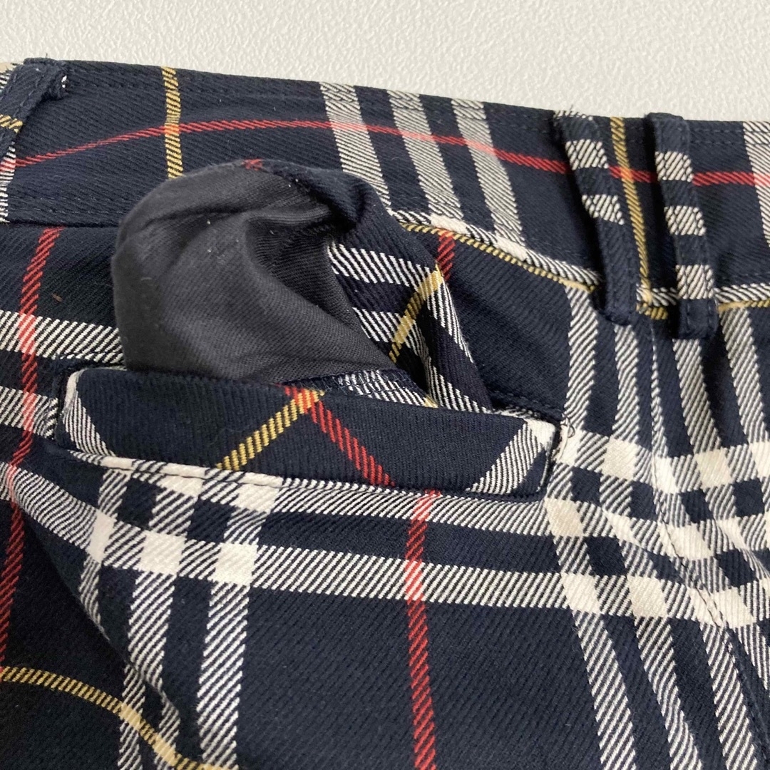 BURBERRY BLUE LABEL(バーバリーブルーレーベル)のBURBERRY BLUE LABEL  ノバチェックハーフパンツ　Mサイズ レディースのパンツ(ハーフパンツ)の商品写真