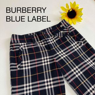 バーバリーブルーレーベル(BURBERRY BLUE LABEL)のBURBERRY BLUE LABEL  ノバチェックハーフパンツ　Mサイズ(ハーフパンツ)