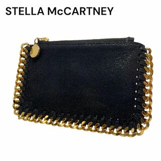 ステラマッカートニー(Stella McCartney)の人気☆ステラマッカートニー　ファラベラ　カードホルダー　コインケース　財布　黒(コインケース)