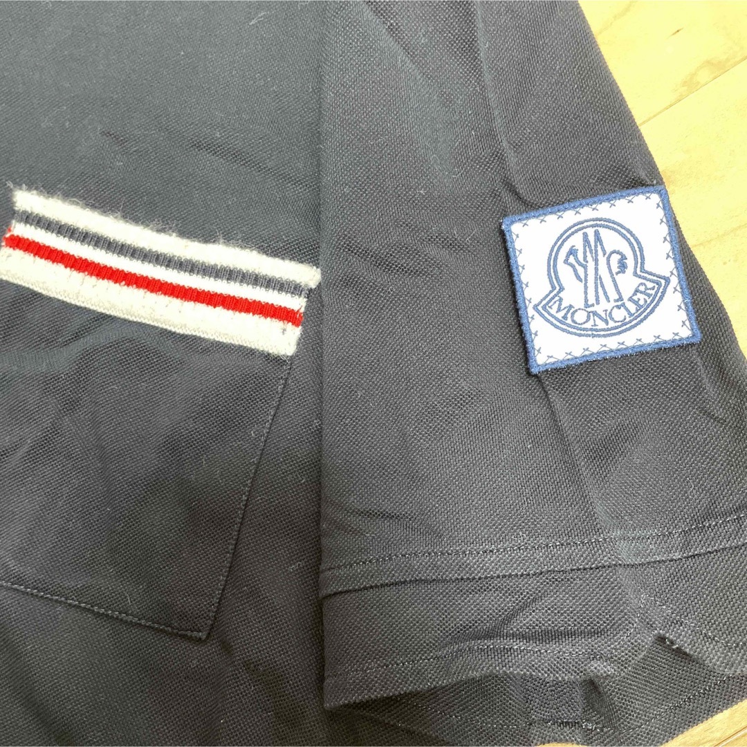 MONCLER - モンクレールガムブルー Tシャツ(メンズS)の通販 by くろ ... モンクレールガムブルー メンズ Tシャツ