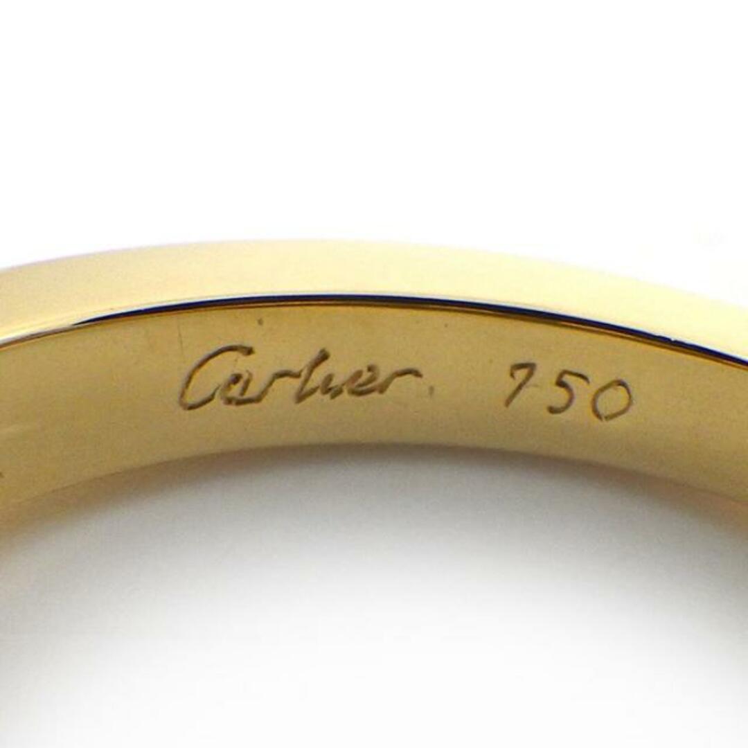 Cartier(カルティエ)のカルティエ Cartier リング コンテッサ ハーフ サークル レア 4ポイント プリンセスカット サファイア K18YG K18WG 12.5号 / #53 【中古】 レディースのアクセサリー(リング(指輪))の商品写真