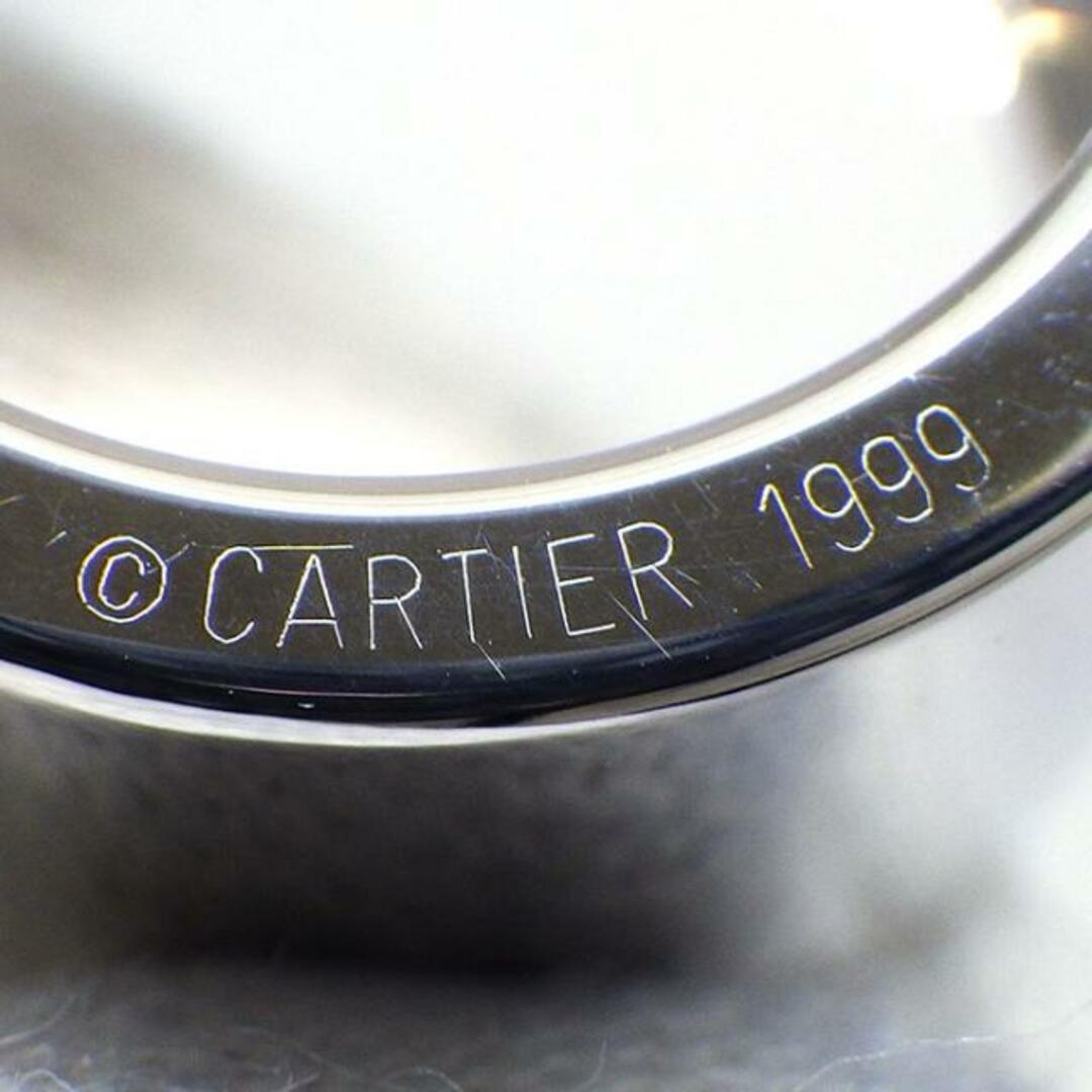 Cartier(カルティエ)の【訳あり】 カルティエ Cartier リング フラット ワイド レア 廃盤品 コレクターズアイテム ブラック ルチルクォーツ 針水晶 黒 K18WG 11.5号 / #53 【中古】 レディースのアクセサリー(リング(指輪))の商品写真