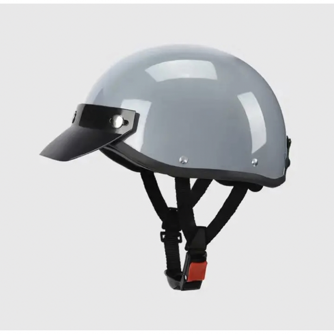 原付ヘルメット軽量可愛いおしゃれバイクヘルメットハーフヘルメット半キャップ半帽子の通販 by ゆき バイク用ヘルメット ハーフヘルメット 半キャップヘルメット 軽量 半帽ヘルメット