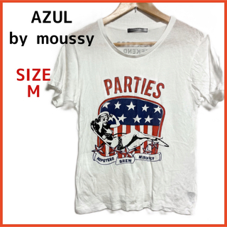 アズールバイマウジー(AZUL by moussy)の【送料無料】AZUL by MOUSSY アズール　マウジー　半袖　トップス(Tシャツ(半袖/袖なし))