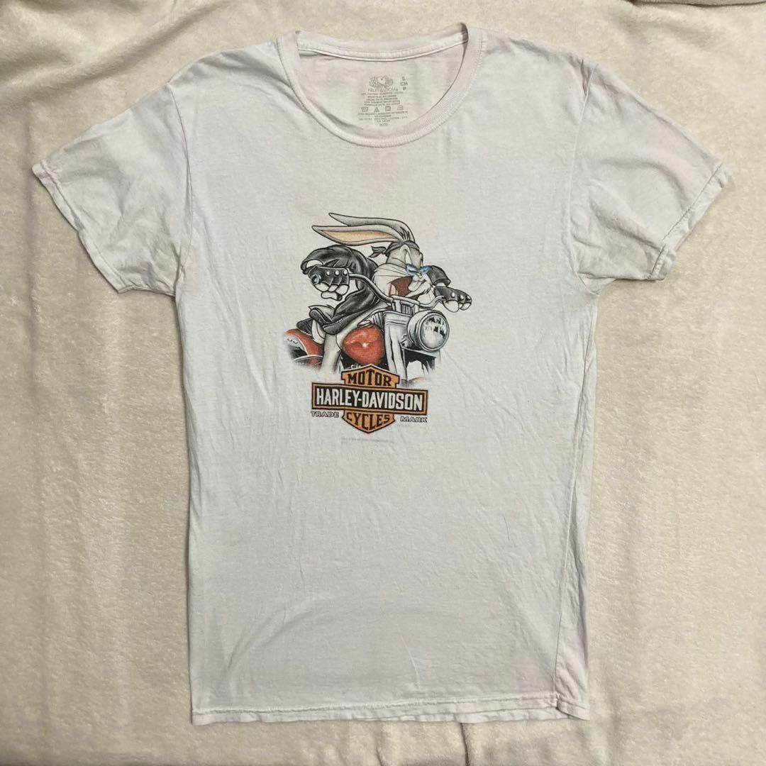 Harley Davidson(ハーレーダビッドソン)のLPM  Tシャツ  ハーレーダビッドソン　ルーニーテューンズ　バックスバニー メンズのトップス(Tシャツ/カットソー(半袖/袖なし))の商品写真