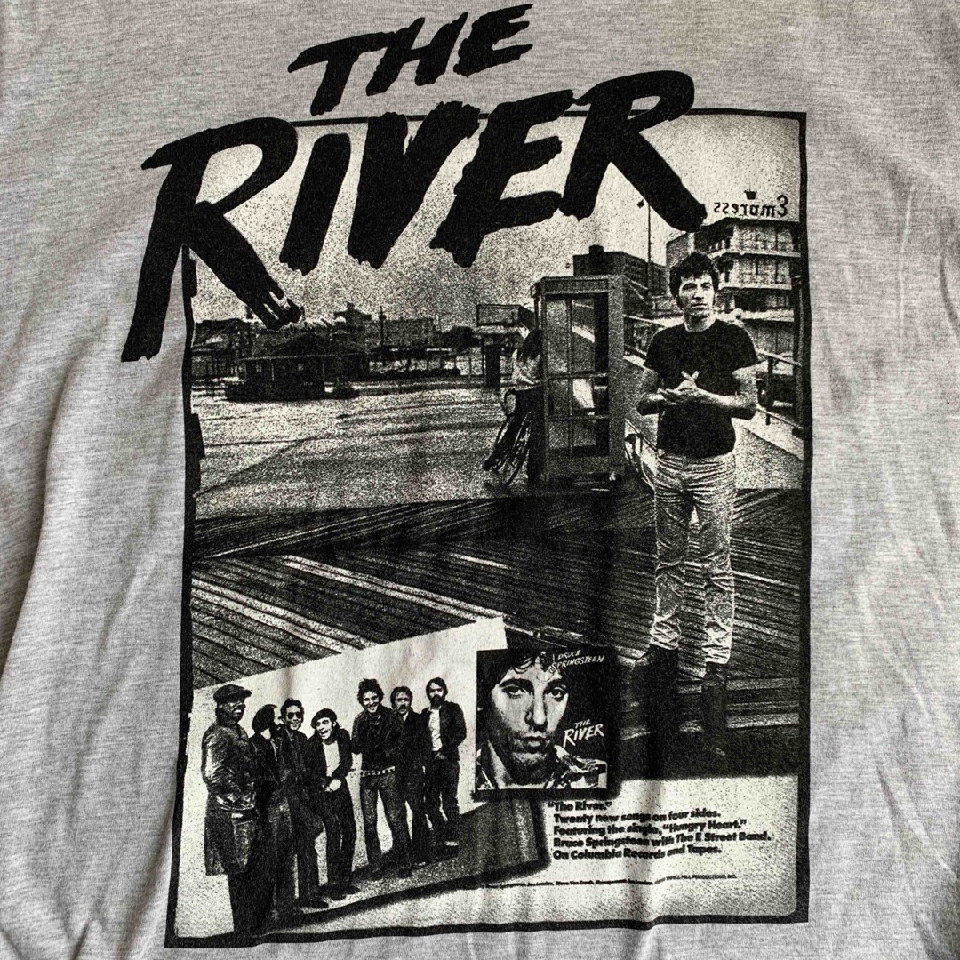 MUSIC TEE - 【USA製】ブルーススプリングスティーン THA RIVER バンド