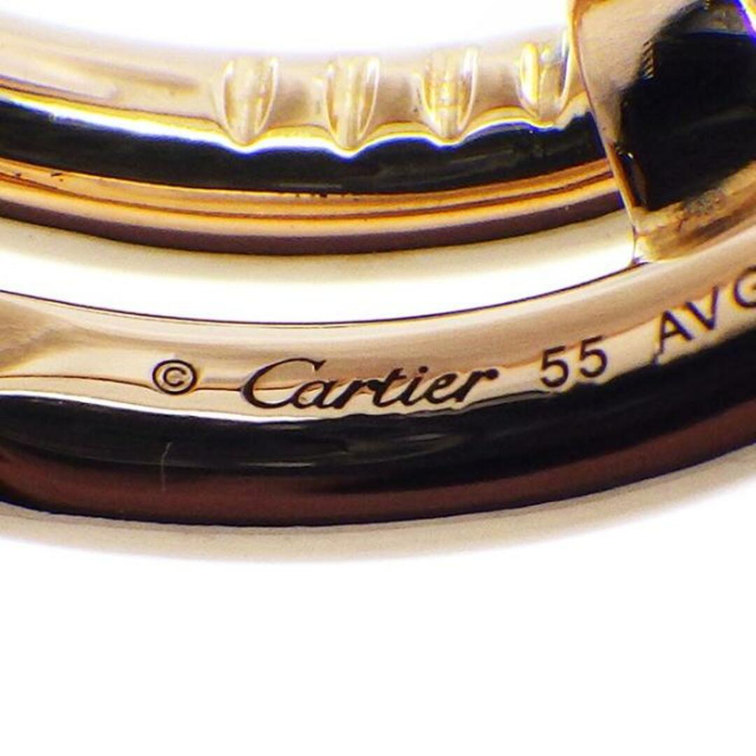 Cartier(カルティエ)のカルティエ Cartier リング ジュストアンクル B4092500　釘モチーフ K18PG 15号 / #55 【中古】 レディースのアクセサリー(リング(指輪))の商品写真