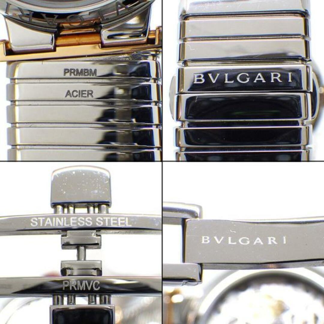 ブルガリ BVLGARI 腕時計 ルチェア トゥボガス ダイヤモンド ラグ インデックス スケルトン 裏スケ 文字盤 K18PG SS 自動巻き 【箱・保付き】