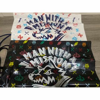 マンウィズアミッション(MAN WITH A MISSION)のビニールバッグ／MAN WITH A MISSION(ミュージシャン)