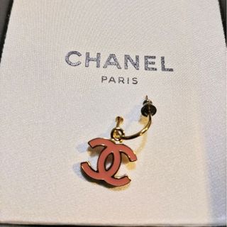 シャネル(CHANEL)の【期間限定値下げ！CHANEL　シャネル　ココマーク　フープピアス　片耳】(ピアス)