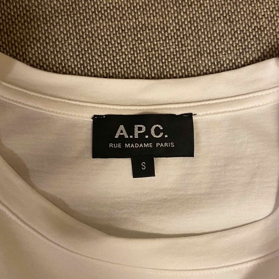 A.P.C T-SHIRT VPC BLANC Sサイズ