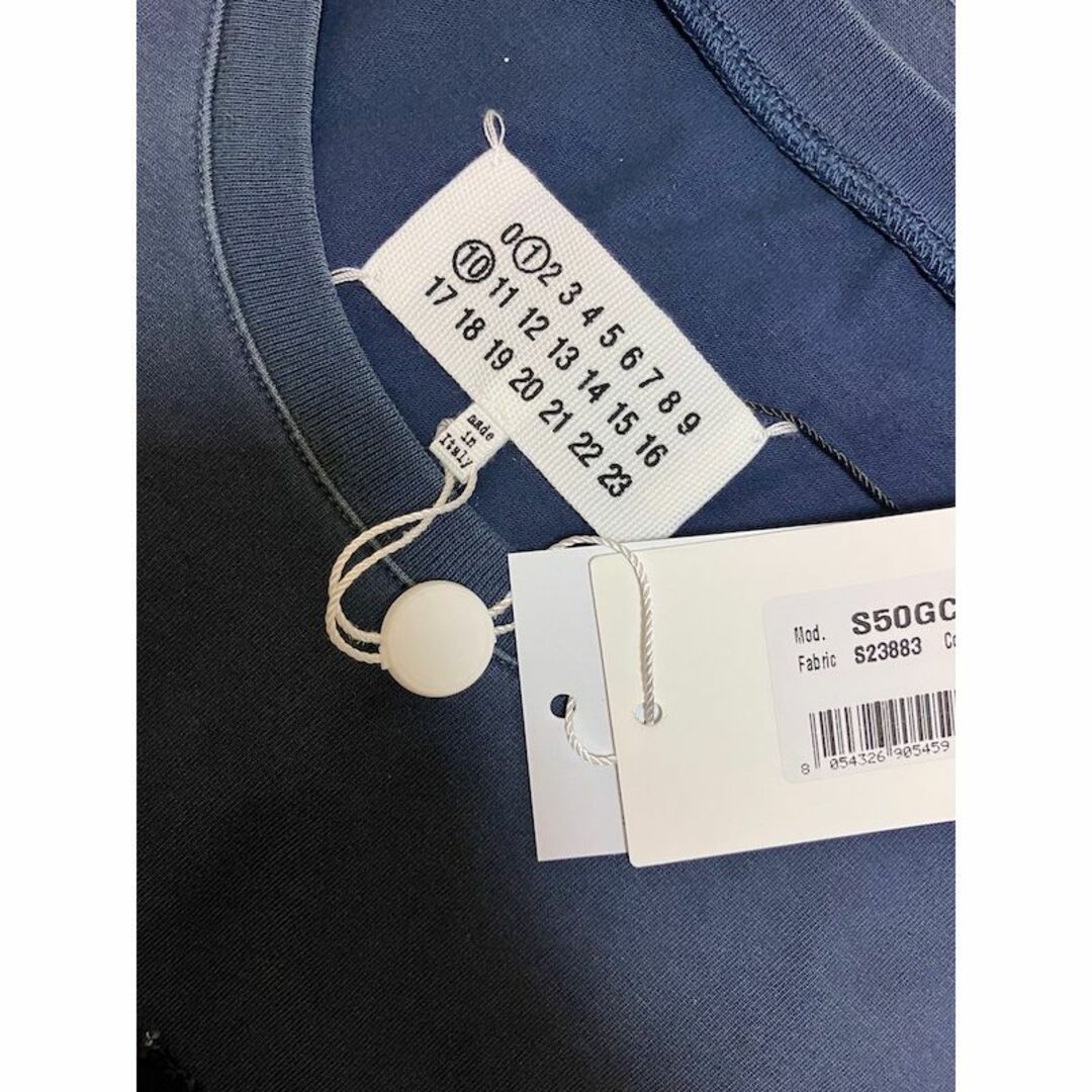 Maison Martin Margiela(マルタンマルジェラ)の新品 XL 23ss マルジェラ オーバーダイロゴ Tシャツ 4836 メンズのトップス(Tシャツ/カットソー(半袖/袖なし))の商品写真