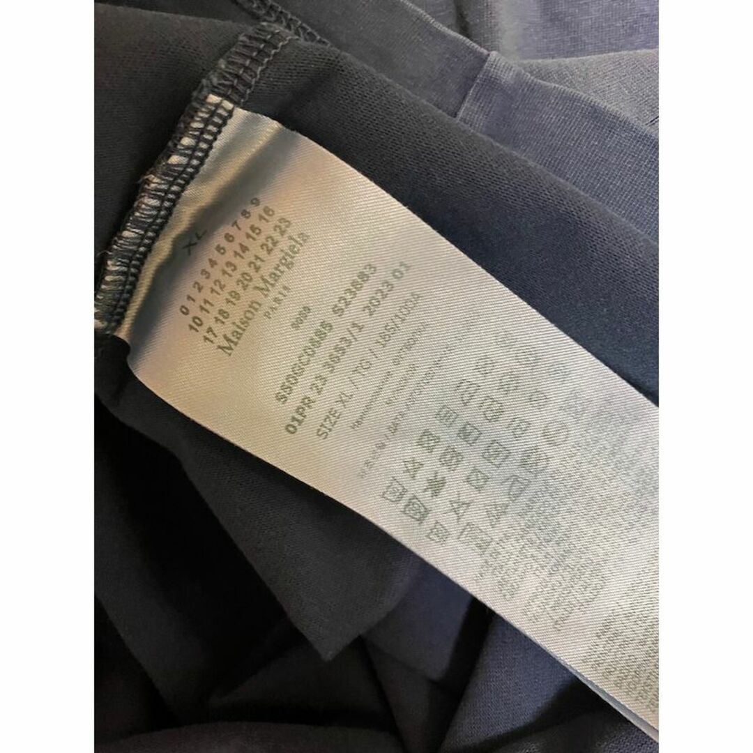 Maison Martin Margiela(マルタンマルジェラ)の新品 XL 23ss マルジェラ オーバーダイロゴ Tシャツ 4836 メンズのトップス(Tシャツ/カットソー(半袖/袖なし))の商品写真