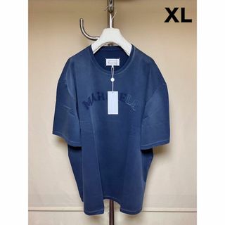 マルタンマルジェラ(Maison Martin Margiela)の新品 XL 23ss マルジェラ オーバーダイロゴ Tシャツ 4836(Tシャツ/カットソー(半袖/袖なし))