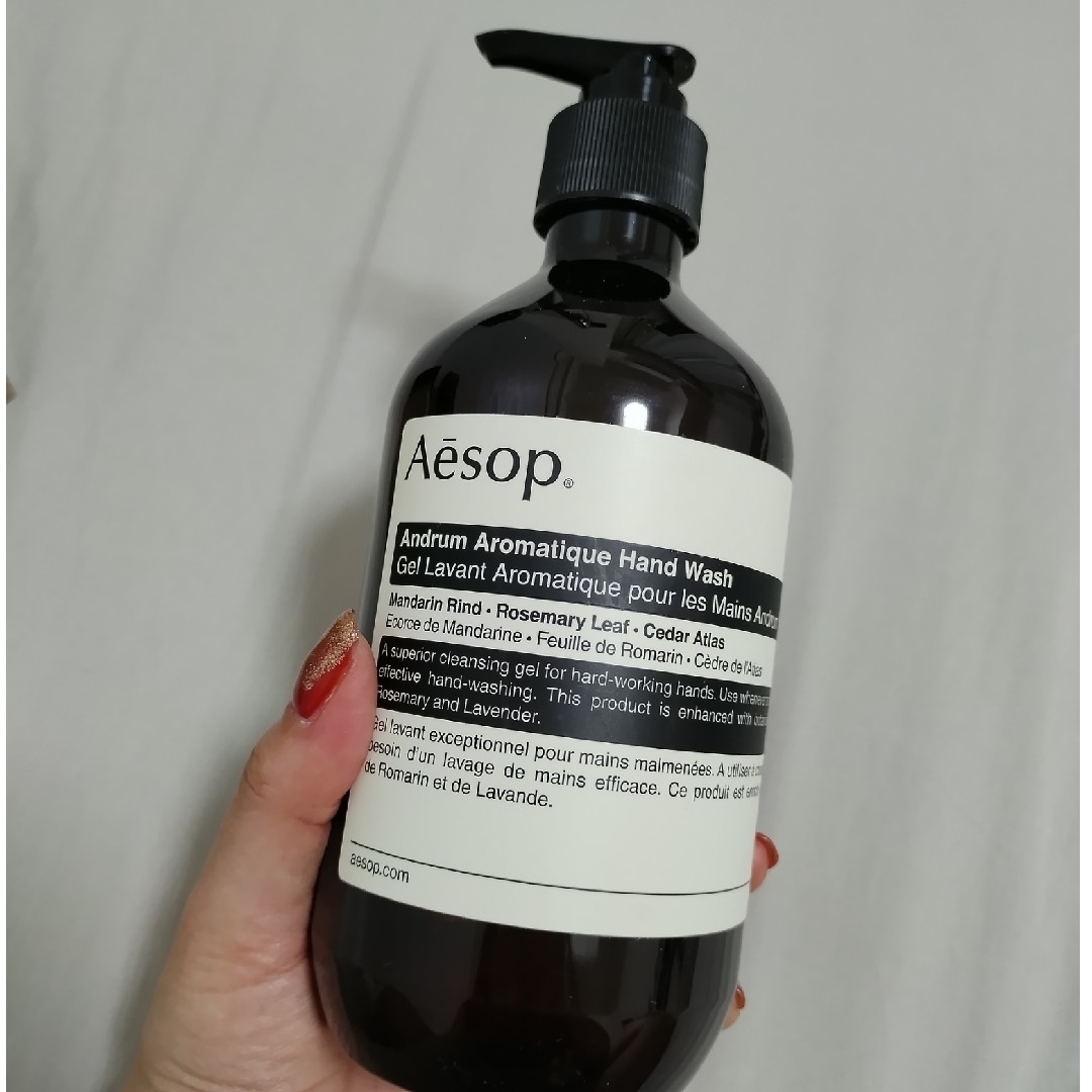 Aesop(イソップ)の新品イソップ アンドラム アロマティック ハンドウォッシュ 500mL ポンプ付 コスメ/美容のボディケア(ボディソープ/石鹸)の商品写真