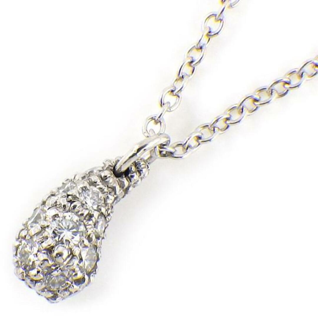 ティファニー Tiffany & Co. ネックレス ティア ドロップ フル パヴェ