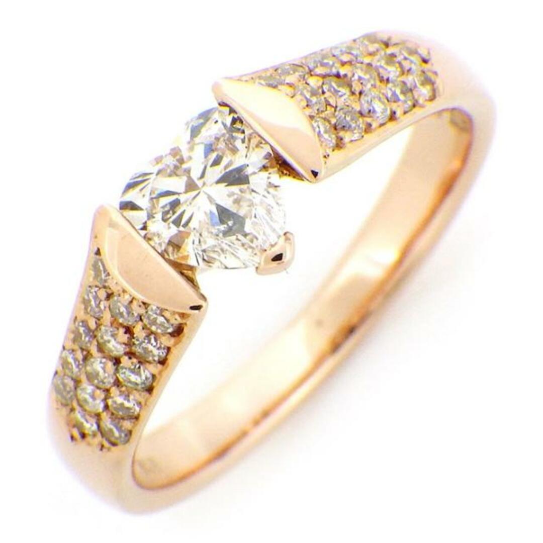 ダイヤモンド】 リング 1ポイント ハートシェイプ ダイヤモンド 0.40ct