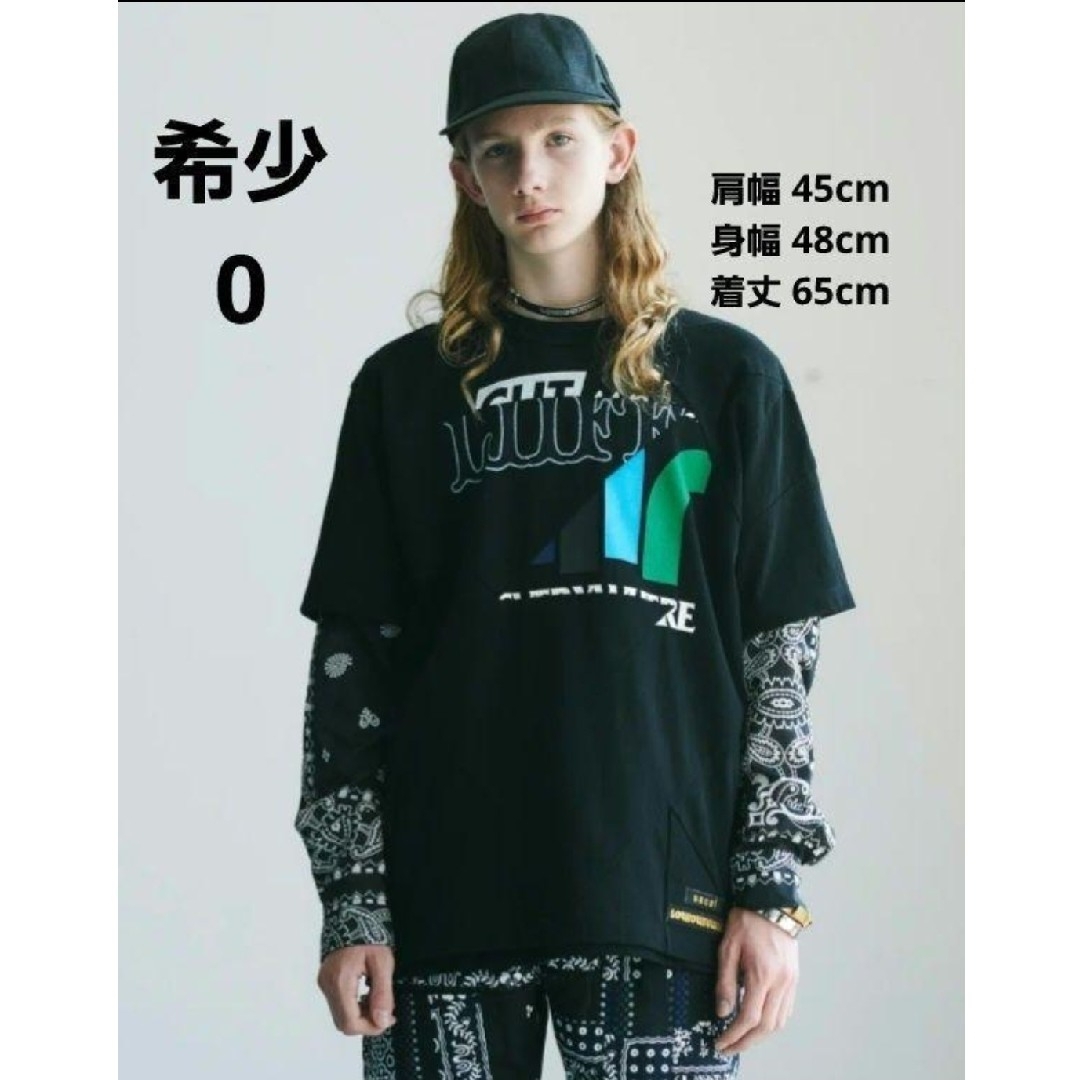 sacai×HWT コラボ！42900円 ARCHIVE MIX Tシャツ
