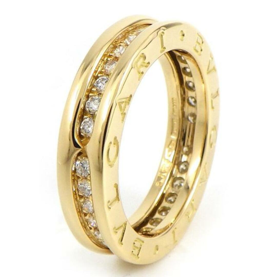 ブルガリ BVLGARI リング B-zero1 ビーゼロワン フル エタニティ サークル ダイヤモンド K18YG 11号 / #51 【中古】 | フリマアプリ ラクマ
