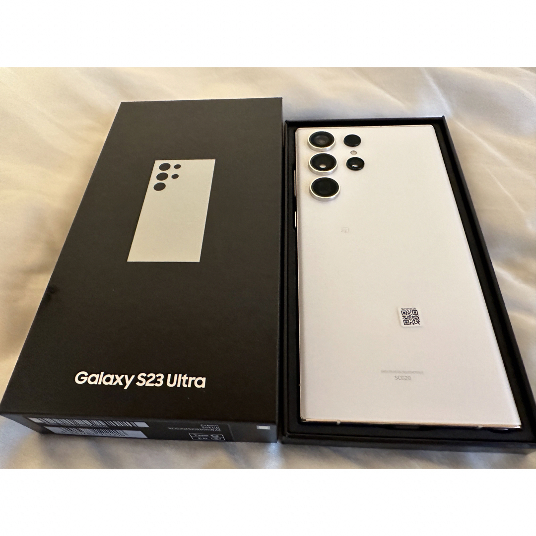 Galaxy S23 Ultra SCG20 256GB クリーム SIMフリー - スマートフォン本体