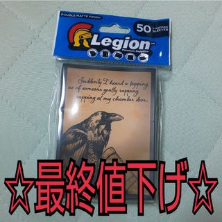 マジックザギャザリング(マジック：ザ・ギャザリング)の☆激レア☆Legion カードスリーブ レイヴン カラス 限定品(キャラクターグッズ)