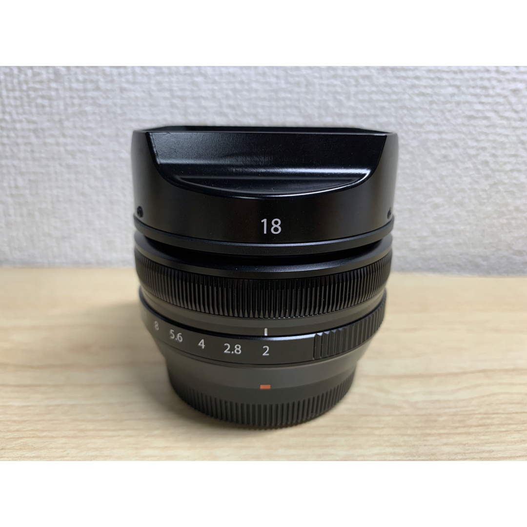 富士フイルム XF18mm F2 R フード フィルター付属