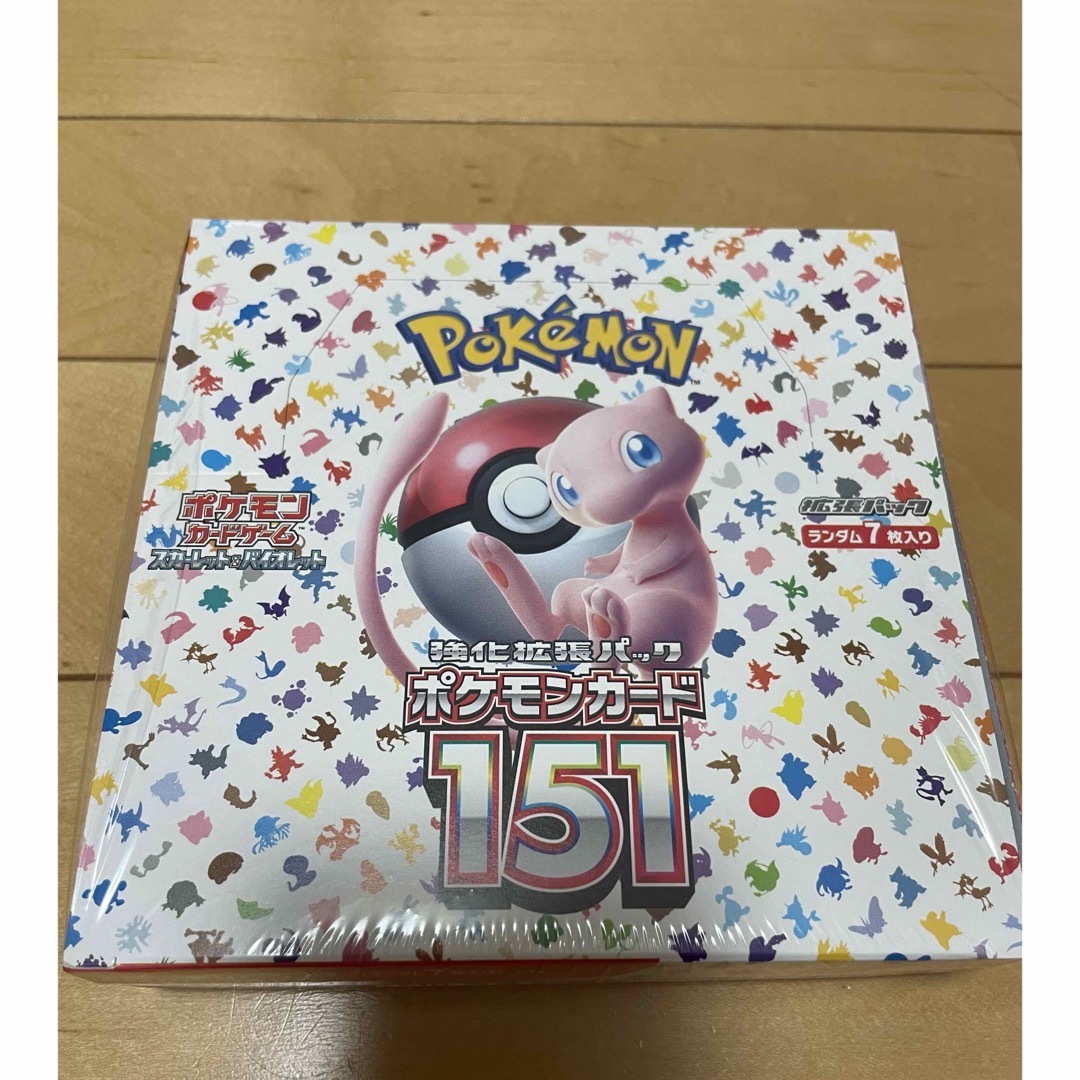 【新品未開封】ポケモンカード151　1box　シュリンク付き