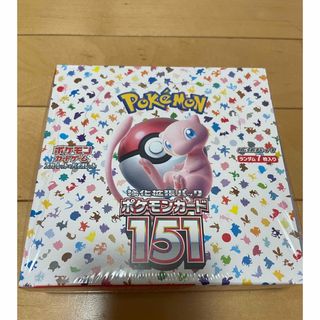 ポケモン(ポケモン)の【新品未開封】ポケモンカード151　1box　シュリンク付き(Box/デッキ/パック)