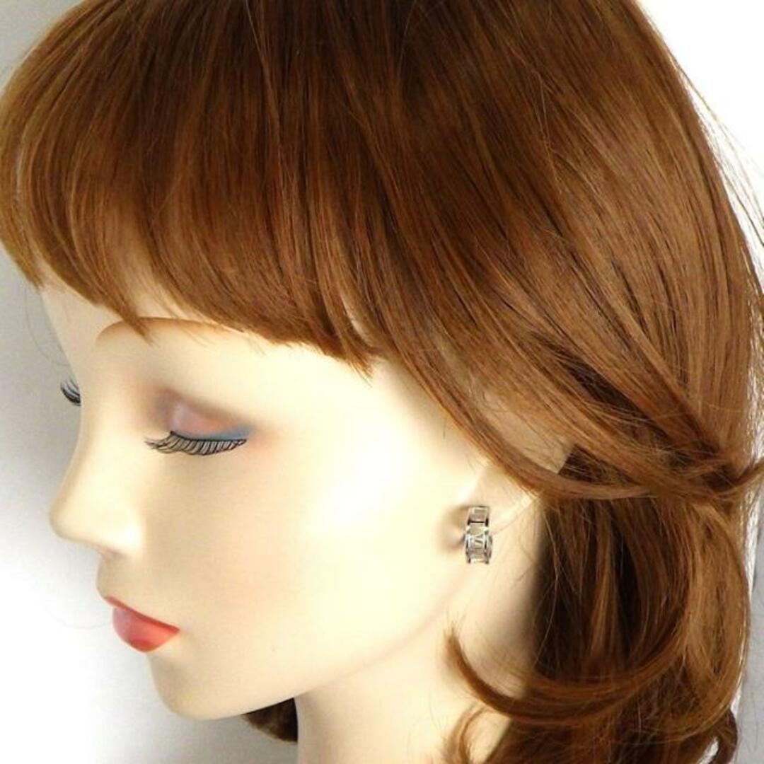 ティファニー Tiffany & Co. フープ ピアス アトラス オープン K18WG 【中古】 ティファニー Tiffany & Co. フープ ピアス アトラス オープン K18WG 【中古】