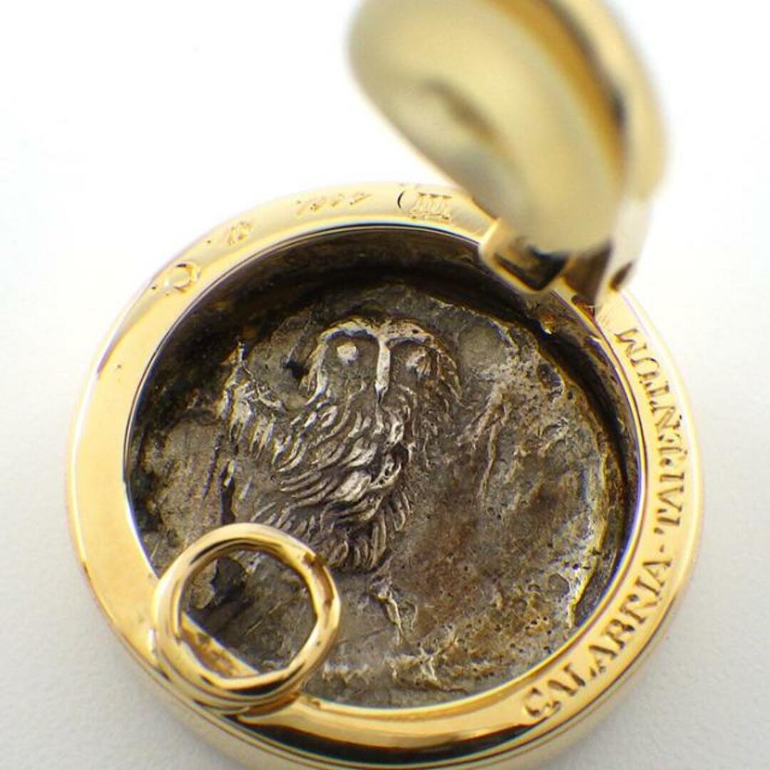ブルガリ BVLGARI クリップ イヤリング モネーテ アンティーク コイン CALABRIA-TARENTOM カラブリア タレンタム 古代ローマ K18YG 4