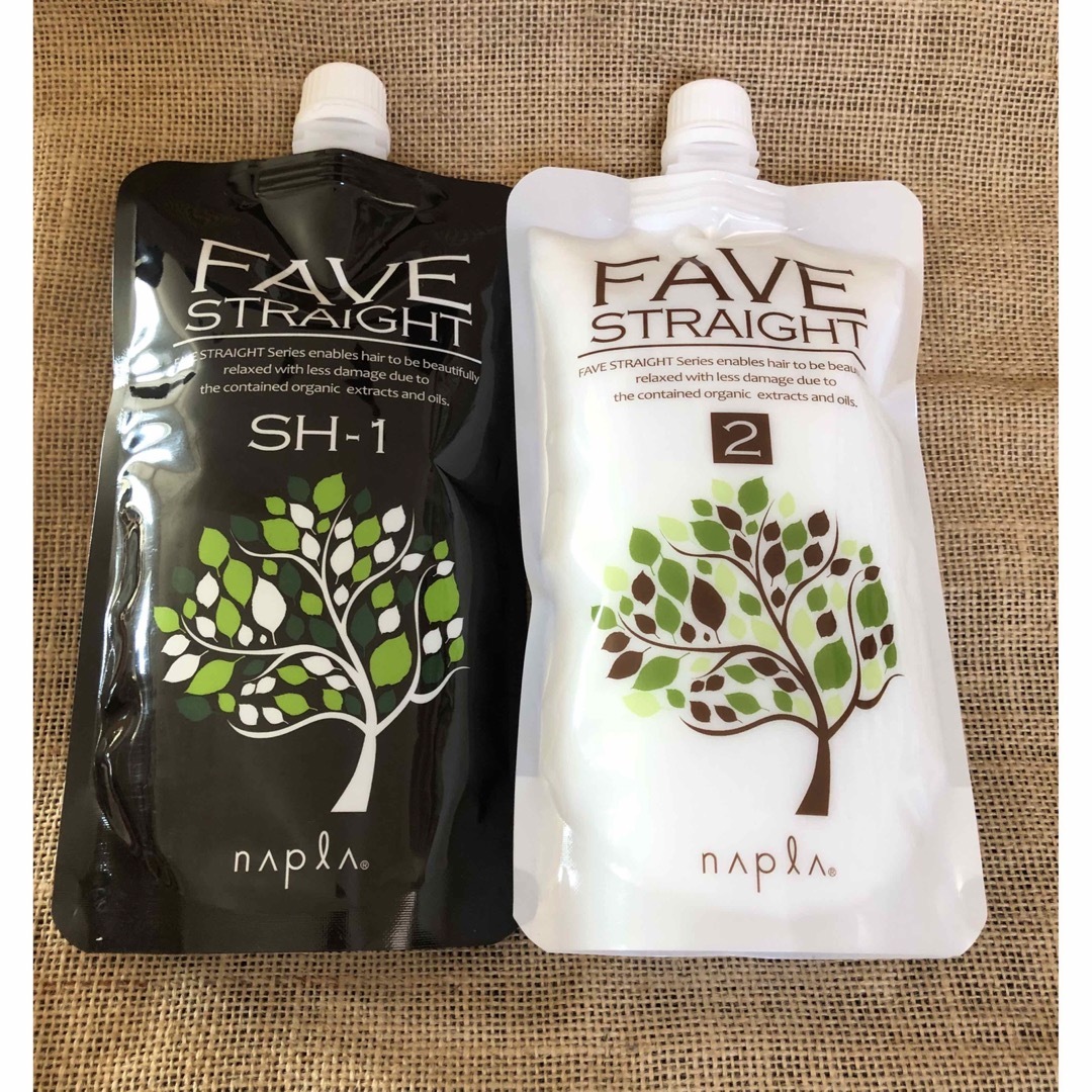 NAPUR(ナプラ)のSH スーパーハード　ナプラ　FAVE　 ストレート 縮毛矯正剤１剤/２剤セット コスメ/美容のヘアケア/スタイリング(パーマ剤)の商品写真