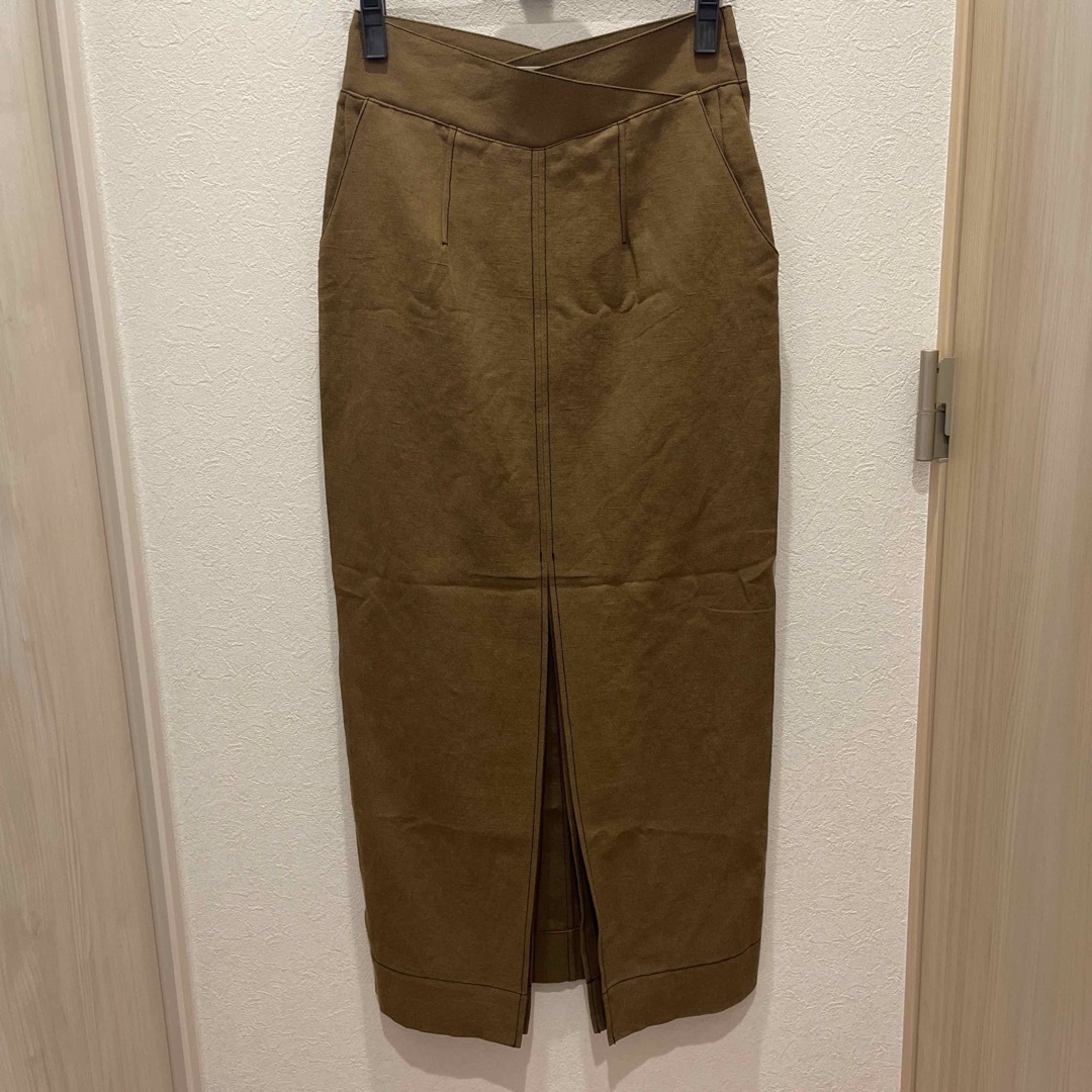 TODAYFUL(トゥデイフル)の TODAYFUL Cottonlinen Stitch Skirt レディースのスカート(ロングスカート)の商品写真