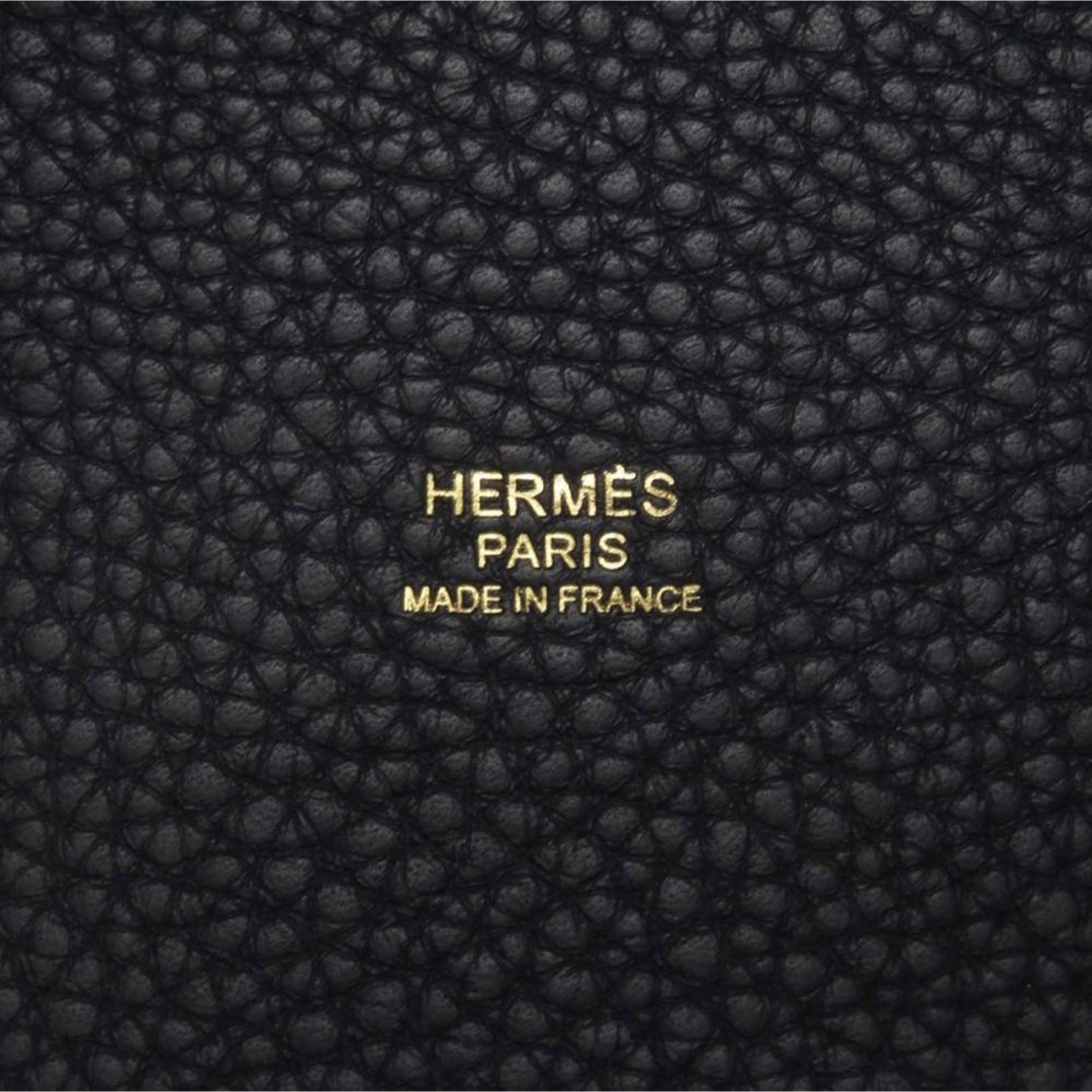 Hermes(エルメス)のHERMESエルメス ピコタンロックPM ブルーニュイ鑑定済 レディースのバッグ(ハンドバッグ)の商品写真