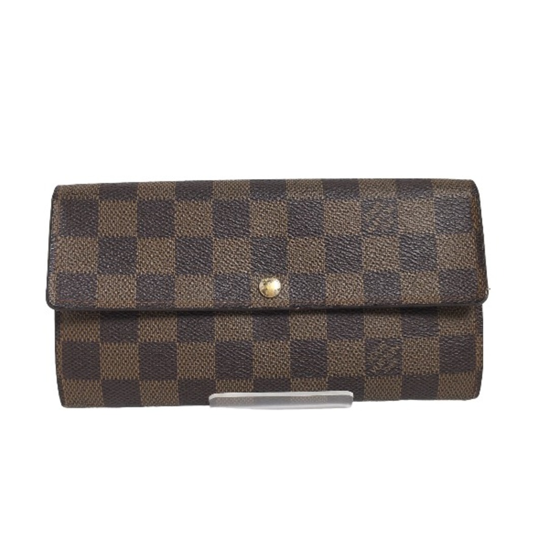 ルイヴィトン N61734 長財布 ブラウン  LOUIS VUITTON ポルトフォイユ・サラ ダミエ