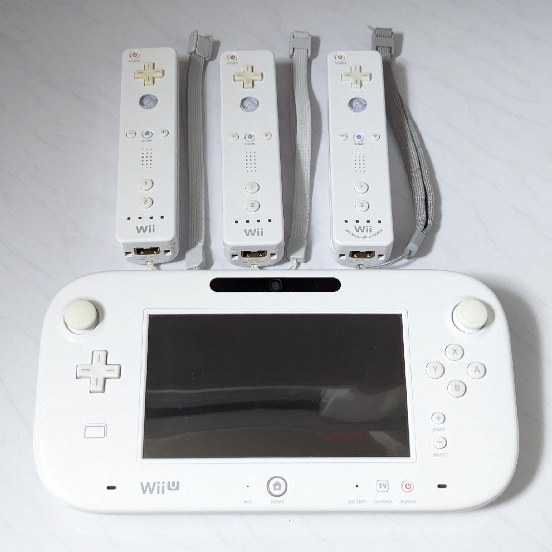 【動作確認済】Wii\u0026Wii U本体\u0026定番ソフト5本\u0026周辺機器セット