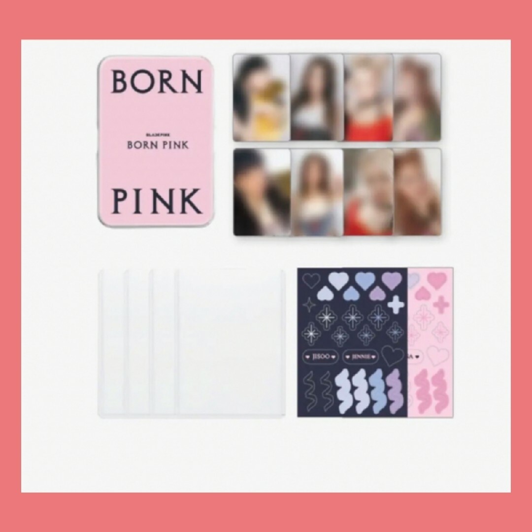 BLACKPINK　BORNPINK PHOTO CARD +TOP LOAD