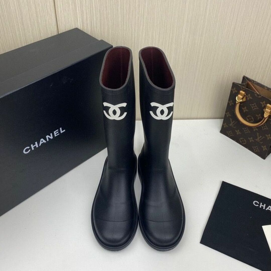 極美品 シャネル CHANEL ブーツ - 通販 - hydro-mineral.net