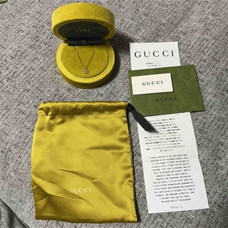 Gucci - GUCCI グッチ ゴールドネックレス GGランニング トパーズ k18 
