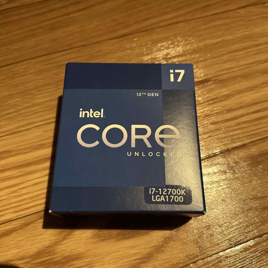 intel core i7-12700KPCパーツ