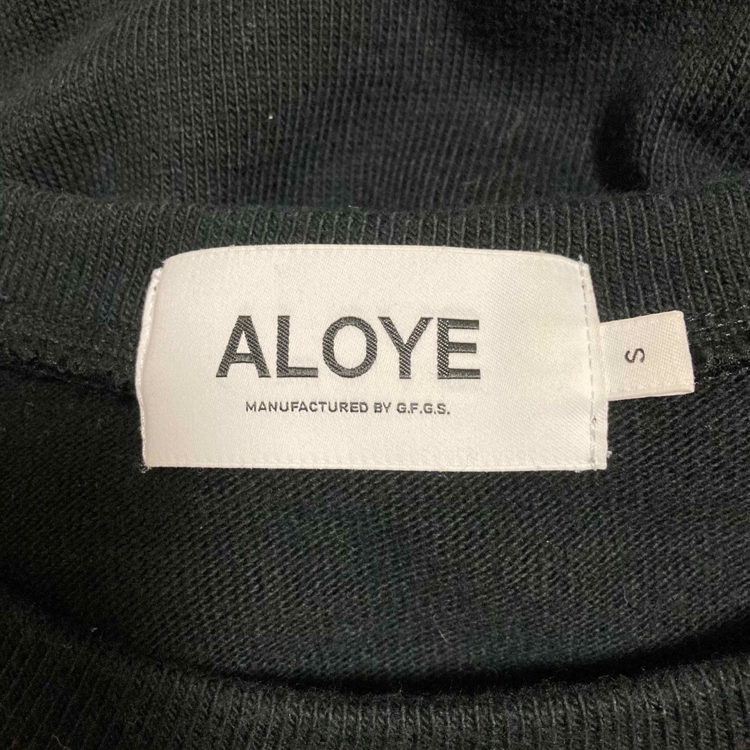 ALOYE(アロイ)のALOYE ドッキングカラー コットンニットトップス メンズのトップス(Tシャツ/カットソー(七分/長袖))の商品写真