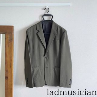 ラッドミュージシャン セットアップスーツ(メンズ)(グリーン・カーキ ラッドミュージシャン セットアップスーツ(メンズ)(グリーン・カーキ