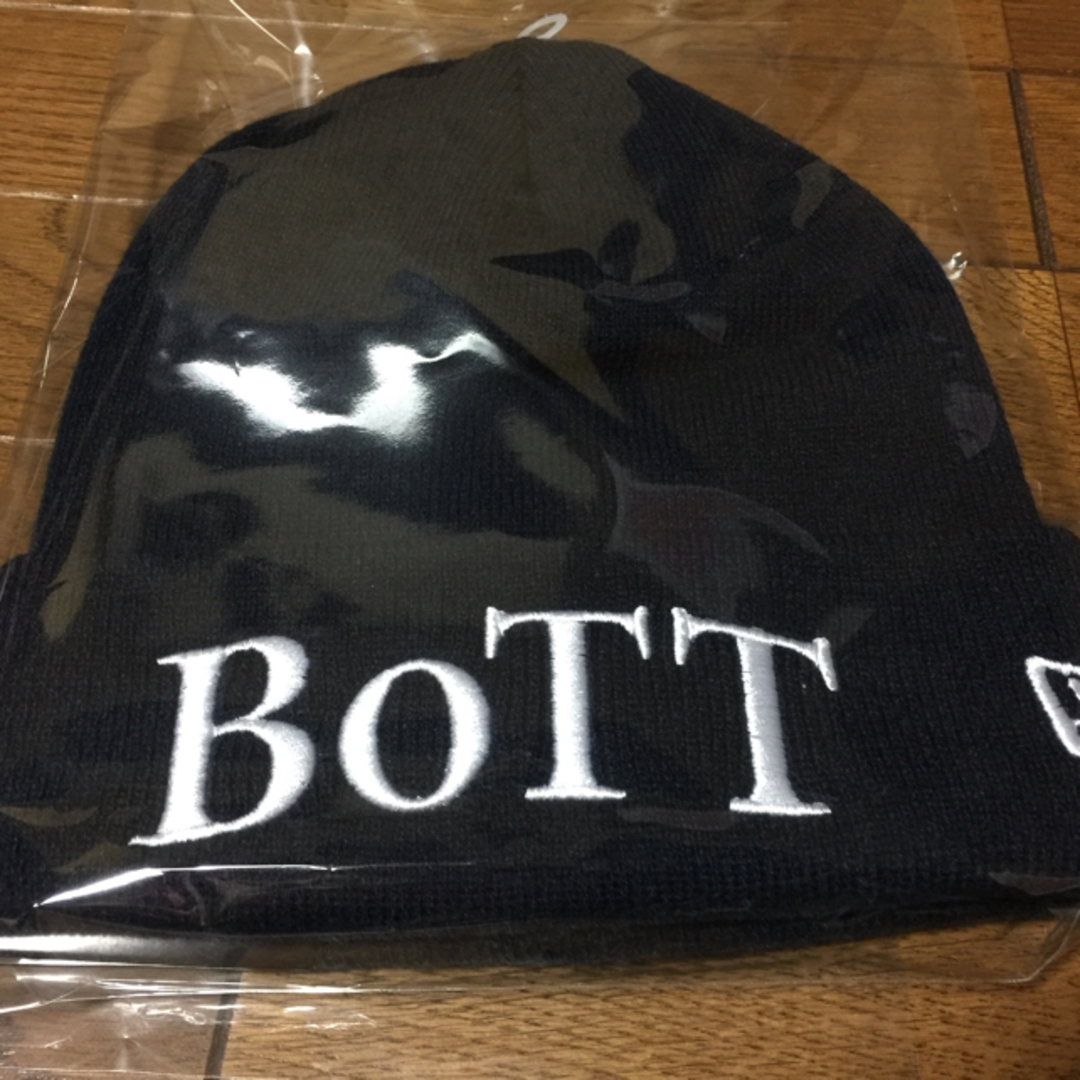 BoTT LOGO NEW ERA BEANIE ボット ニューエラ ネイビー