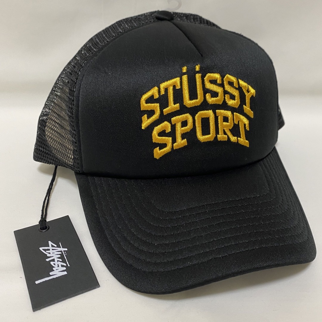 海外限定　STUSSY SPORT　ステューシー　スポーツ　トラッカー　キャップ | フリマアプリ ラクマ