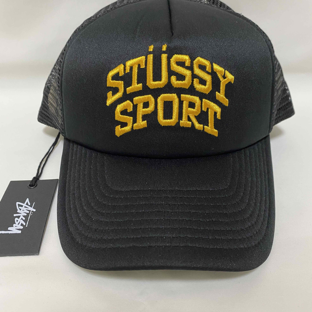 海外限定　STUSSY SPORT　ステューシー　スポーツ　トラッカー　キャップ