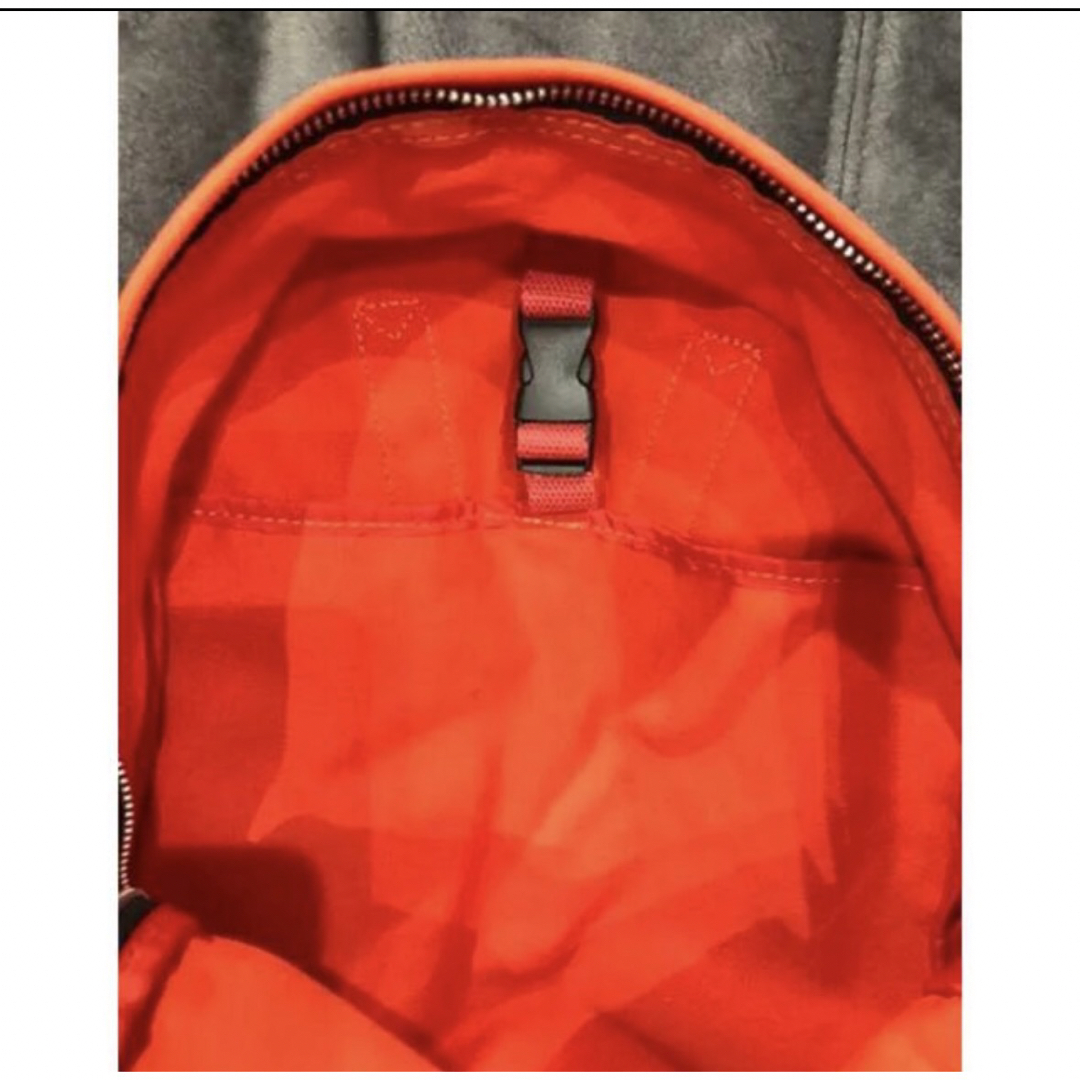 1344 新品 SAC 撥水キャンバス リュック レッド ナップサック バッグ