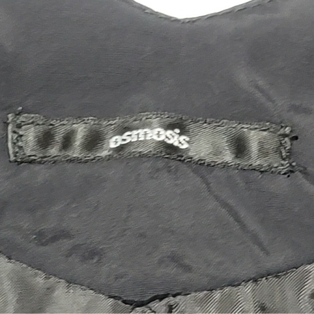 OSMOSIS(オズモーシス)のオズモーシス カットソー 黒 レディースのトップス(カットソー(半袖/袖なし))の商品写真
