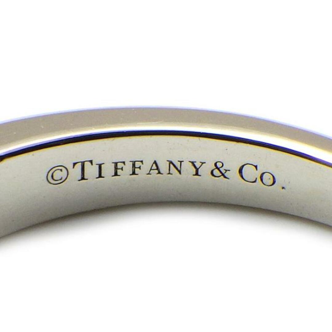 Tiffany & Co.(ティファニー)の【★最終お値引き品】 ティファニー Tiffany & Co. リング エンブレイス ハーフ サークル エタニティ 4ポイント ピンクサファイア 0.40ct 3ポイント ダイヤモンド 0.24ct PT950 9号 【中古】 レディースのアクセサリー(リング(指輪))の商品写真